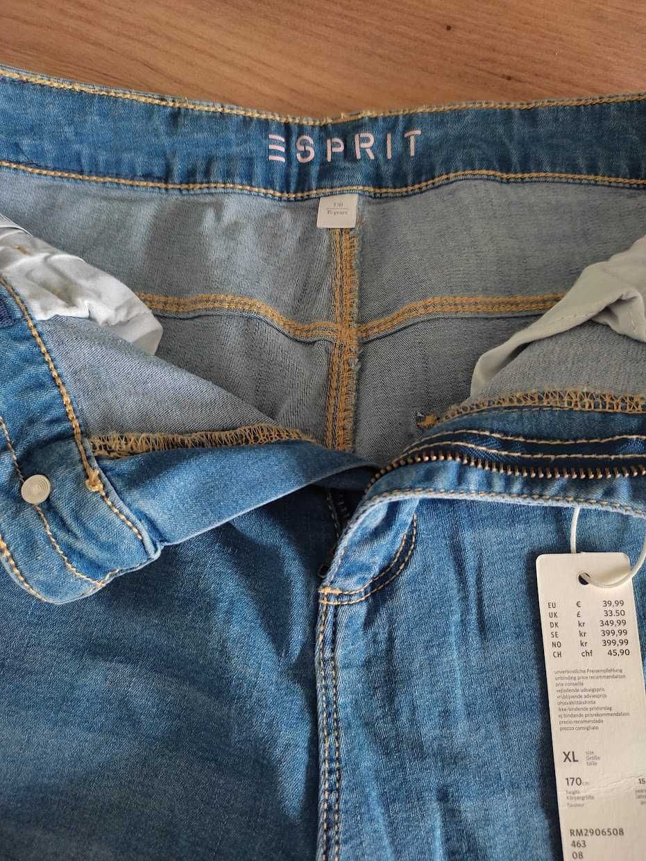 Spodnie jeansy niebieskie ESPRIT r. 170