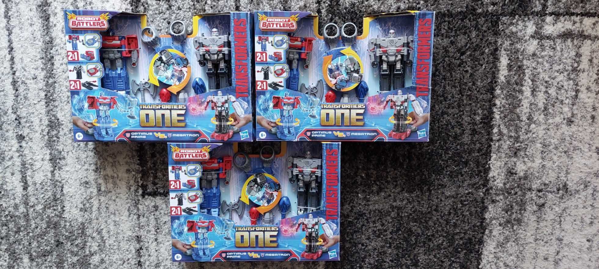 Hasbro Transformers One - Figurki Optimus Prime vs Megatron, nówka!