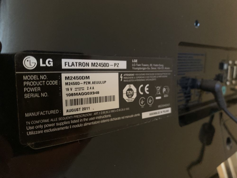 Monitor/TV LG 24’’