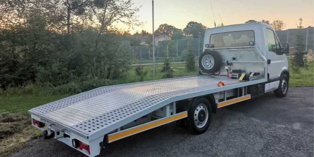 WYPOŻYCZALNIA WYNAJEM Autolaweta Laweta kat. B 3.5T  auto laweta