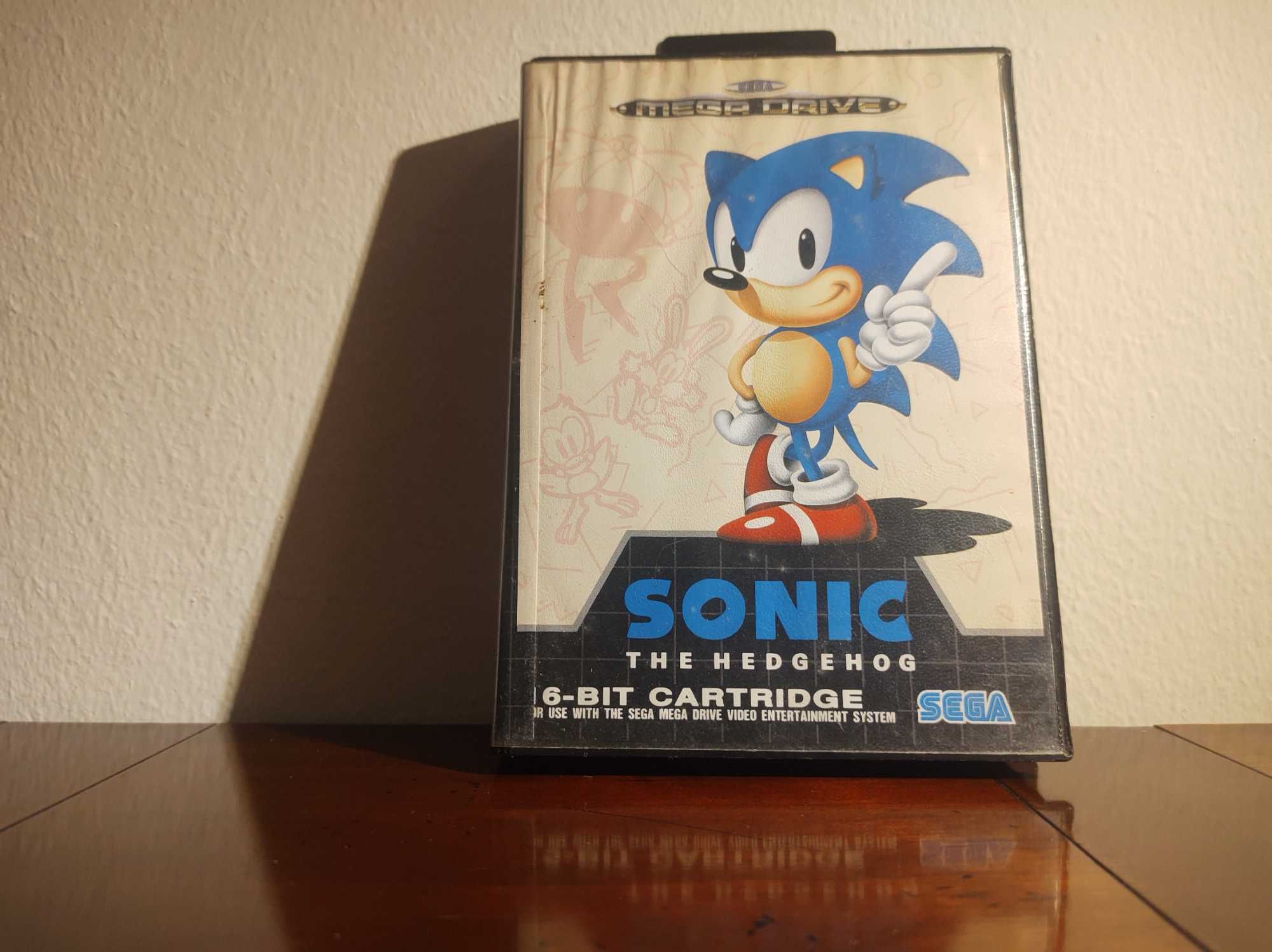 Jogo Mega Drive Sonic Blue Label