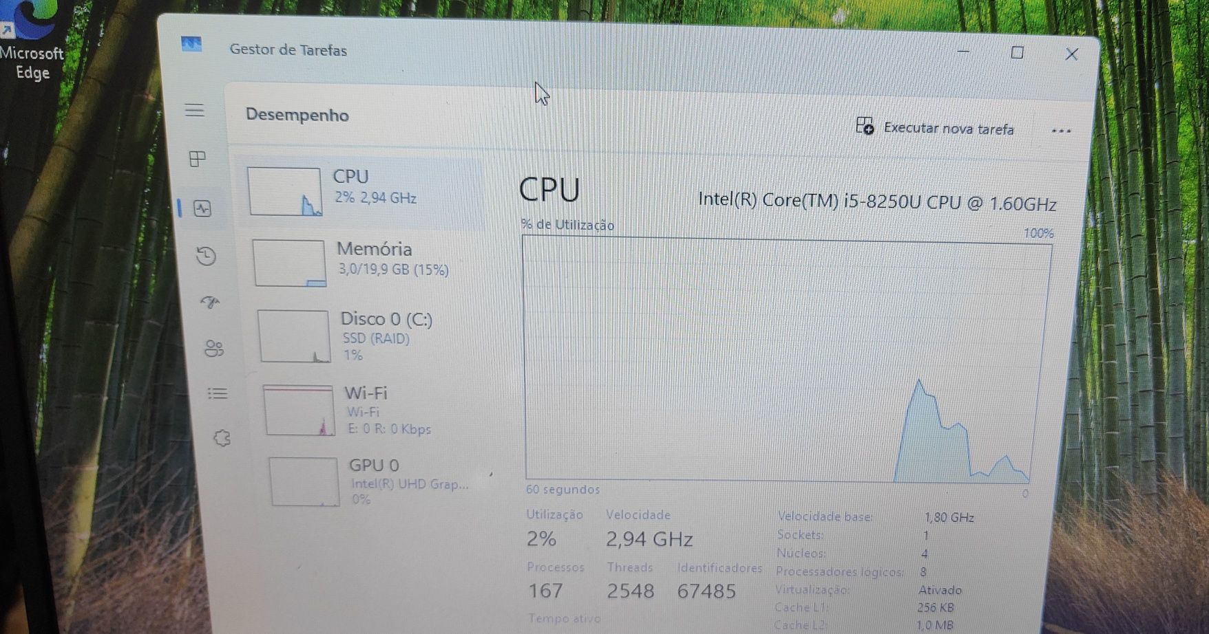 Portátil ASUS X512U 15.6" i5 8th 20GB RAM 256GB SSD M2