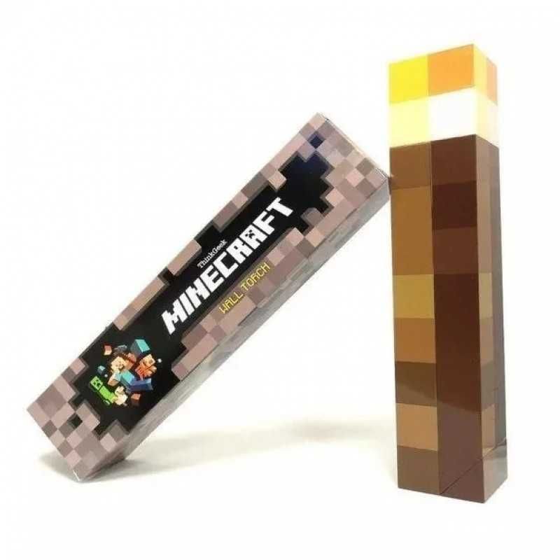 Светильник Факел Minecraft Майнкрафт с USB