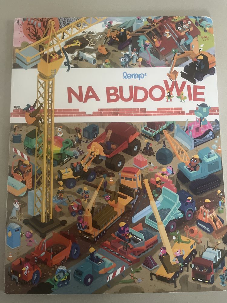 Książka dla dzieci Na Budowie