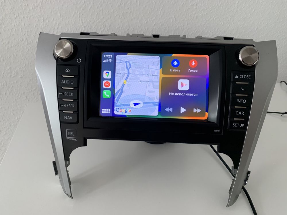 Ориг Магнитола CarPlay и Android Auto Toyota Camry 50 европа 11-14 год