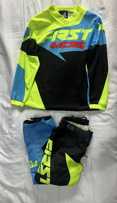 Fato enduro usado - Tam. 10 anos