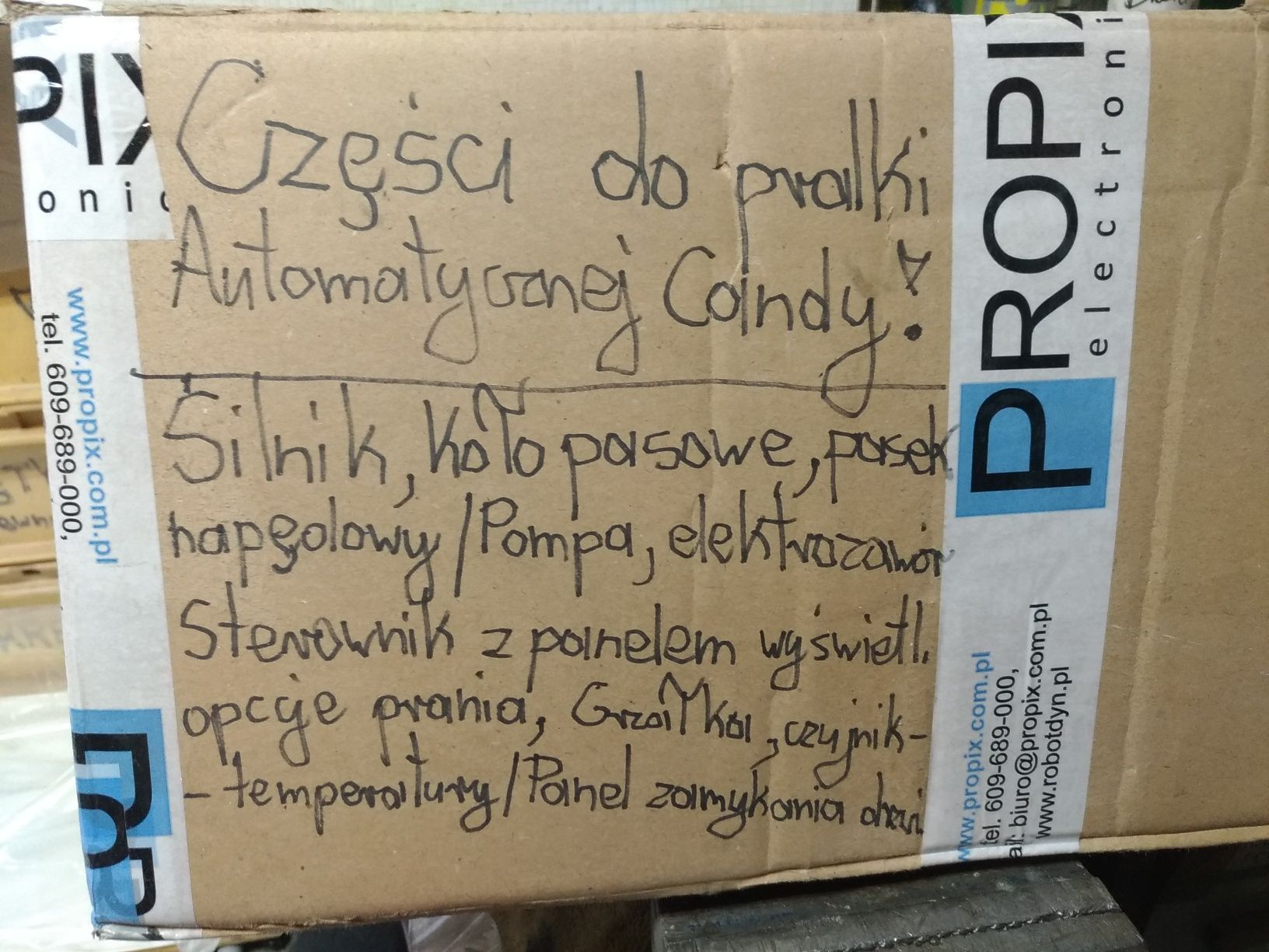 Częsci do pralki candy