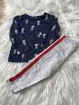80 86 C&A komplet legginsy ocieplane bluzka baletnice