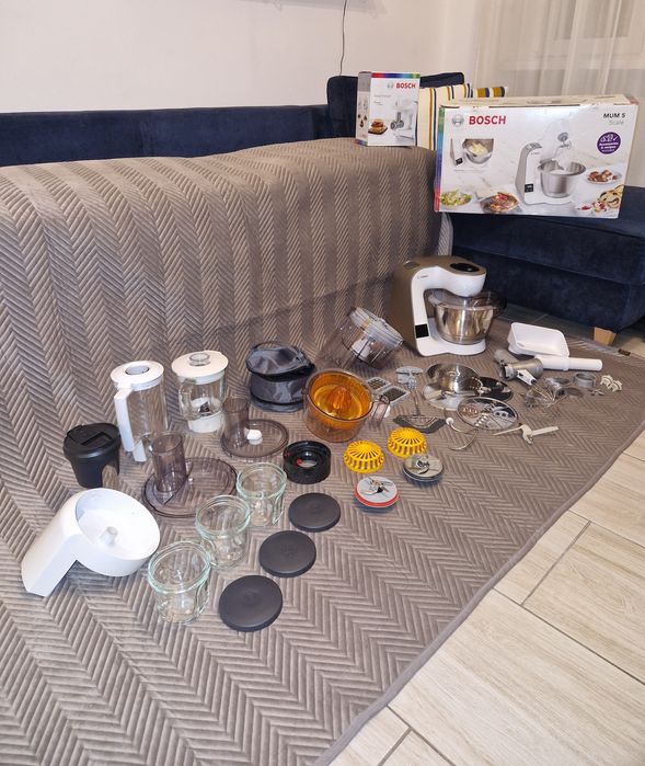 Robot kuchenny planetarny Bosch MUM5 mega maxi zestaw akcesoria super