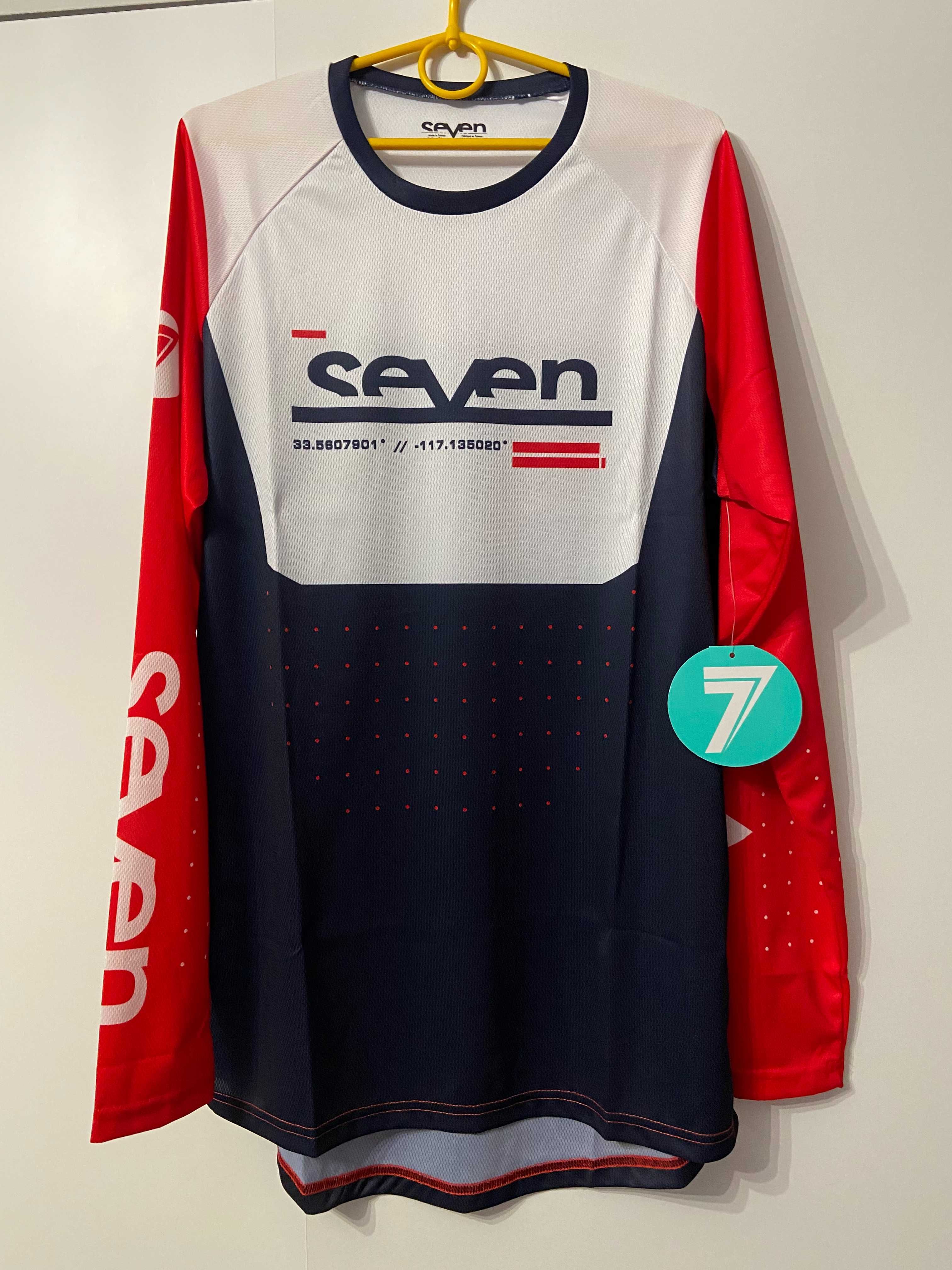 Strój Seven Vox Aperture (Red Navy)(cross,quad,enduro,mtb,dh)