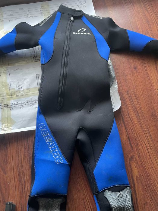 Skafander nurkowy neoprenowy, pianka nurkowa Oceanic