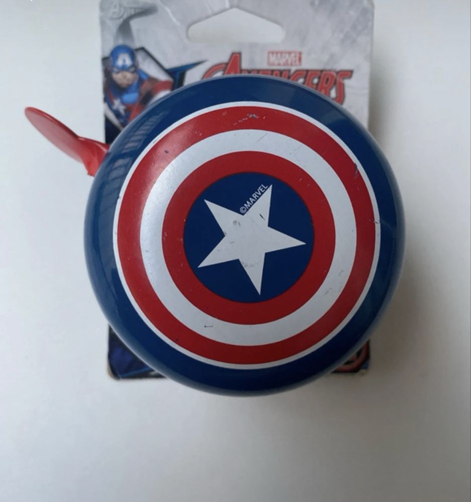Dzwonek rowerowy Kapitan Ameryka Avengers Marvel