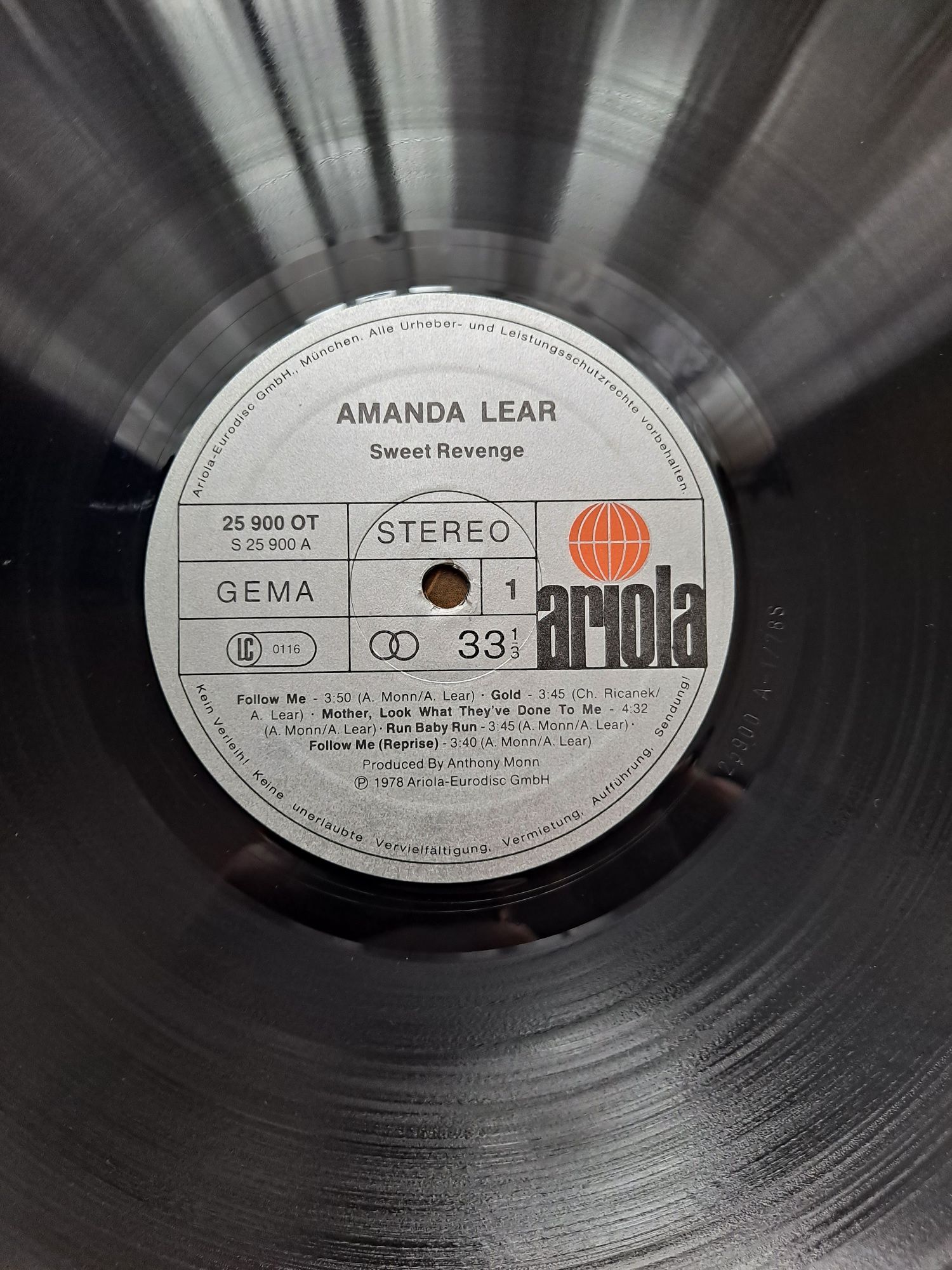 Amanda Lear płyta winylowa