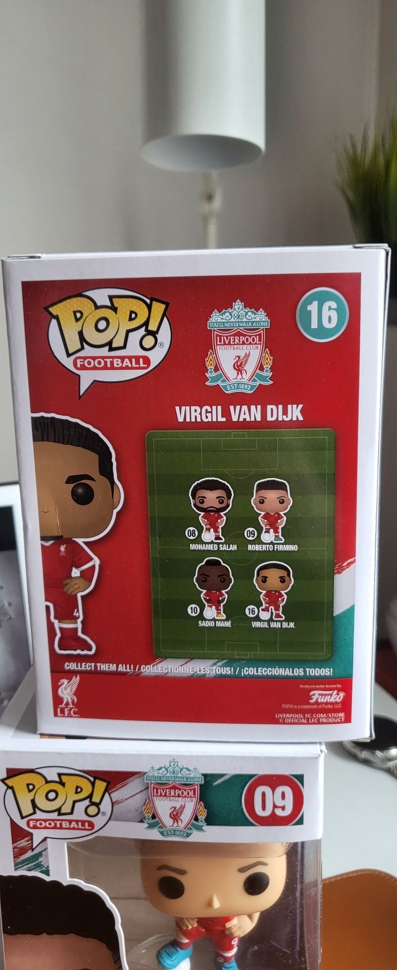 Liverpool Virgil Van Dijk.Funko Pop
