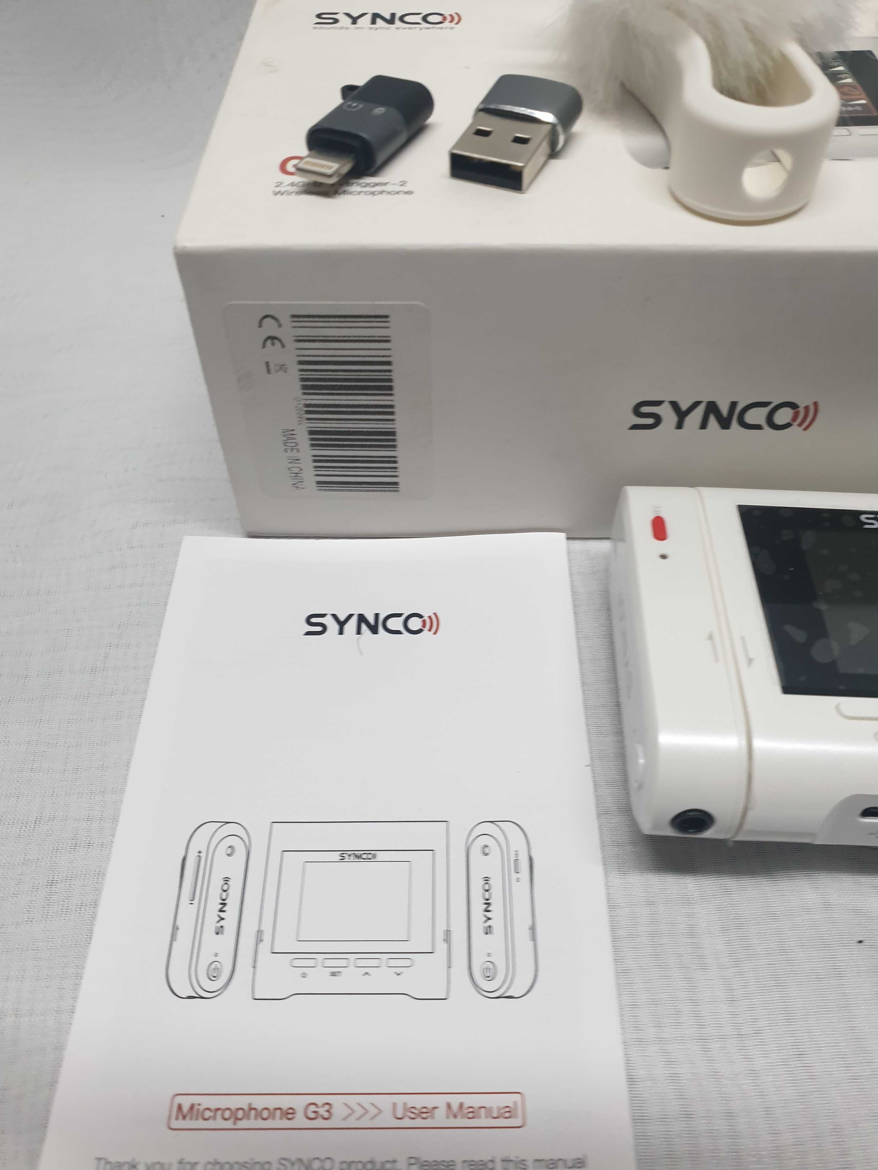 SYNCO Lavalier bezprzewodowy mikrofon do przypinania G3 bezprzewodowy