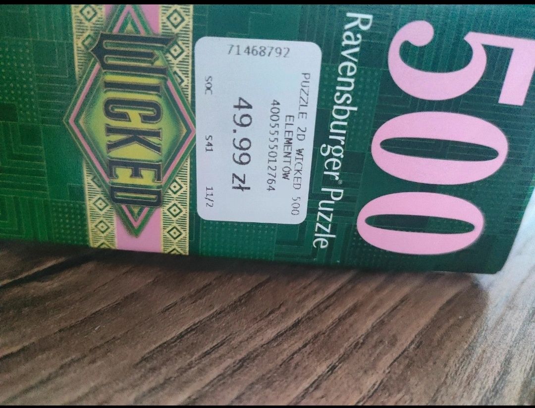 Puzzle wicked 500