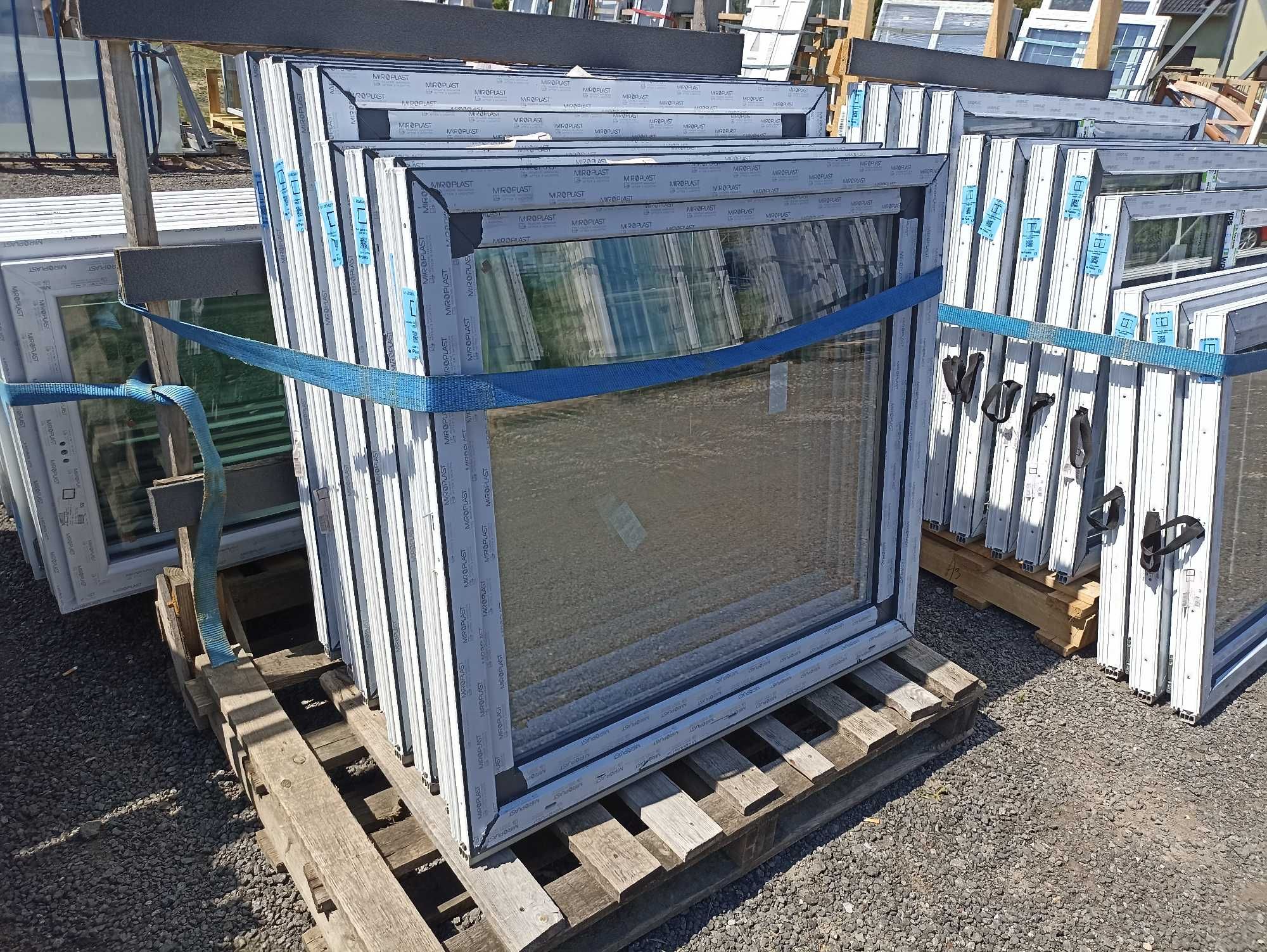 okno pcv 100/110 antracyt