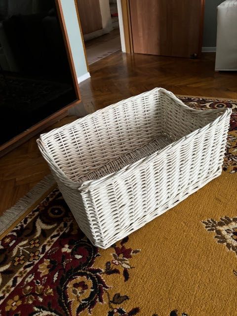 Kosz wiklinowy,duży