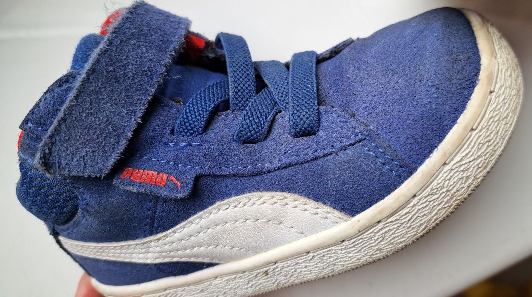 Buty Puma r. 25 za kostke zamsz