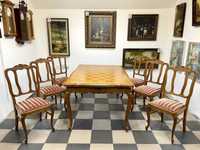 Стіл розкладний стільці Франція стол стулья 1865