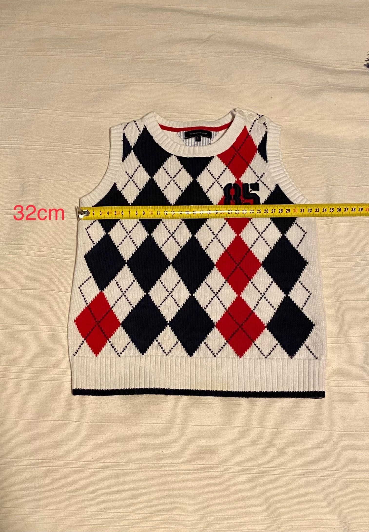 Tommy Hilfiger kamizelka 2 latka (92-98) stan idealny