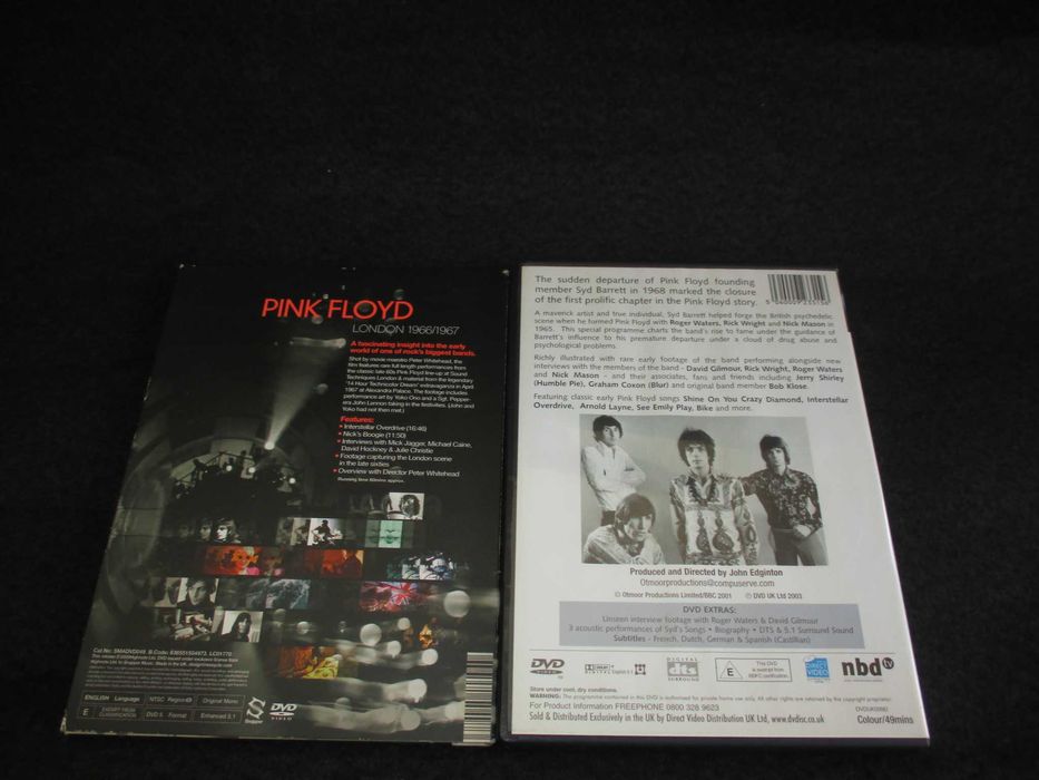 DVD Música Concertos Pink Floyd
