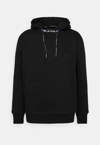 Bluza męska czarna z kapturem CARLO COLUCCI HOODIE M