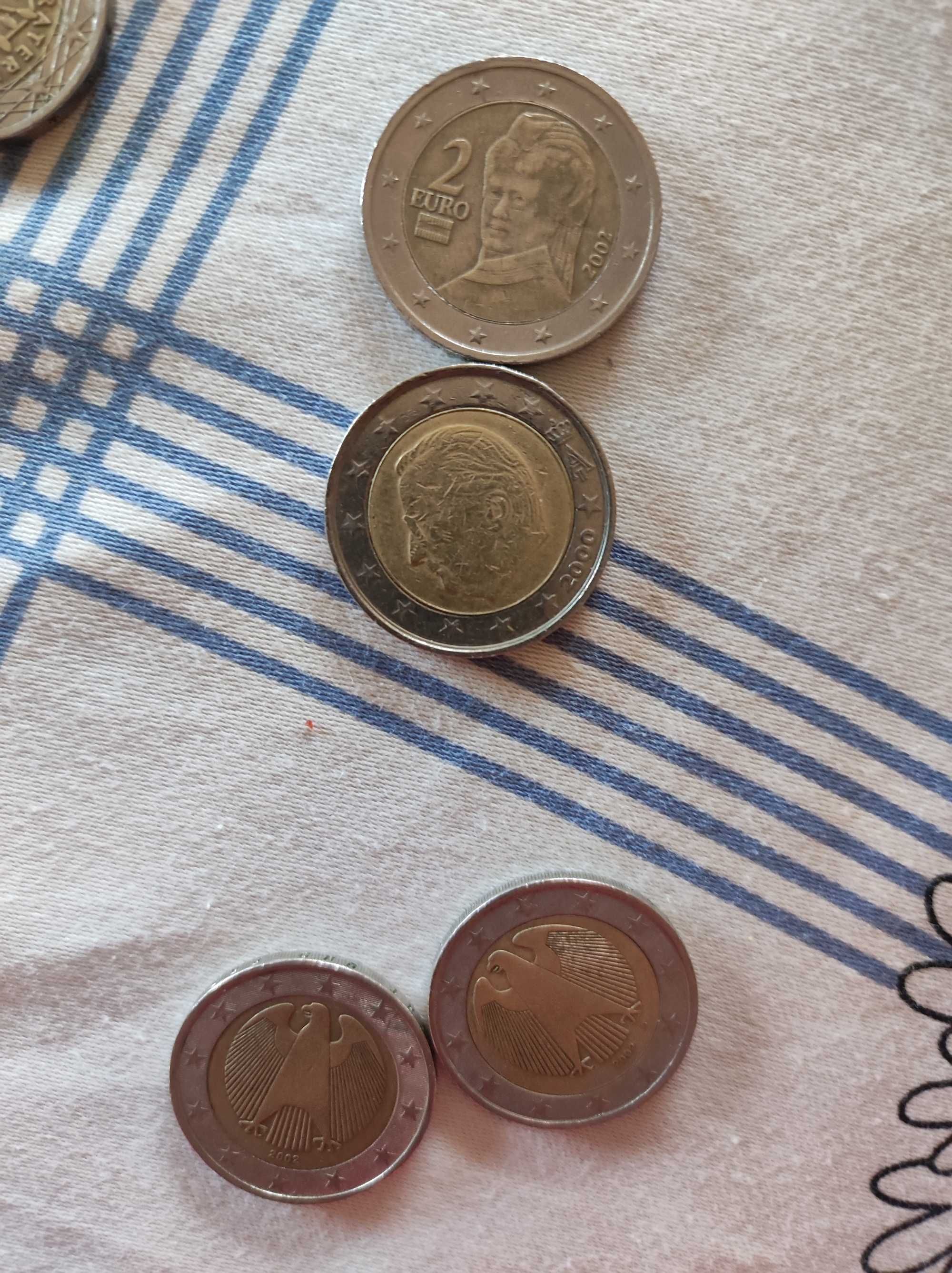 Moedas raras 2 euros pra venda