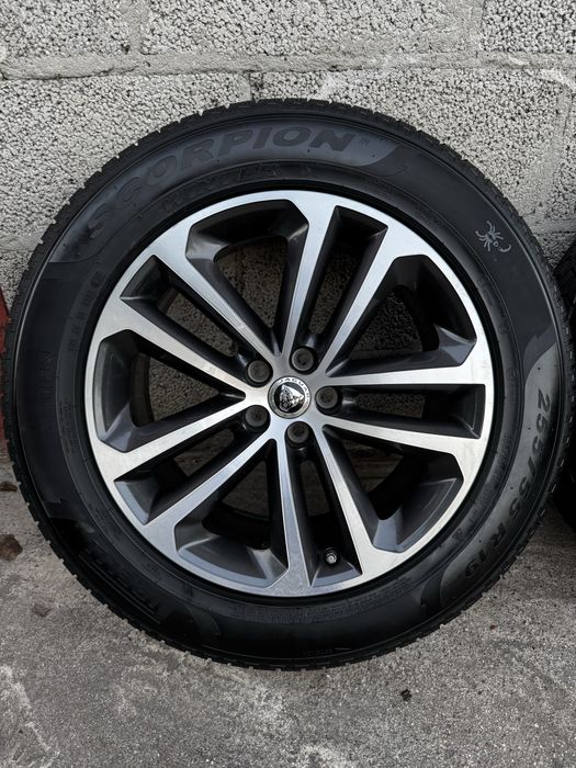 Oryginalne Koła Zimowe R19 5x108 jaguar F Pace Volvo XC 90 Ford Edge
