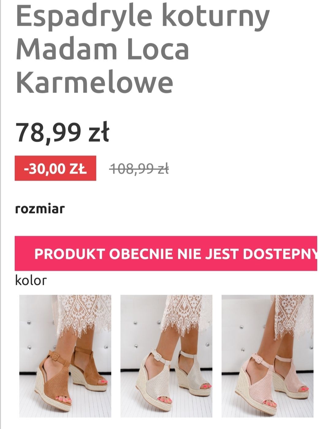 Buty damskie sandały na koturnie rozmiar 40