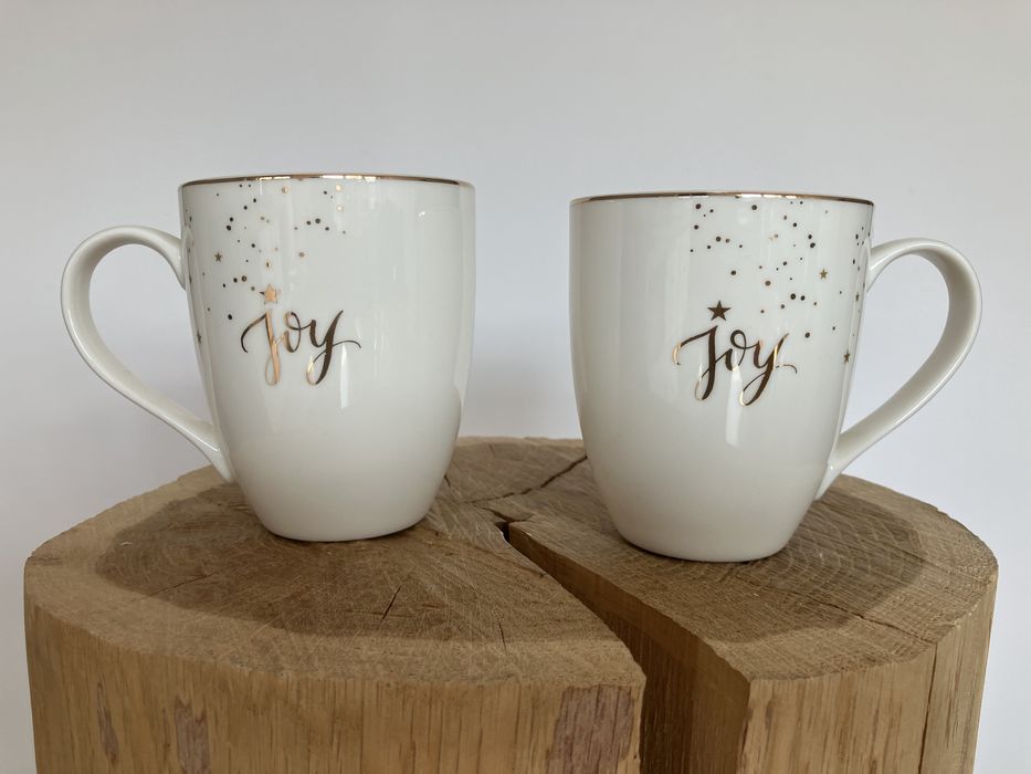 Komplet 8 świątecznych kubków marki DUKA z kolekcji DUKA JOY