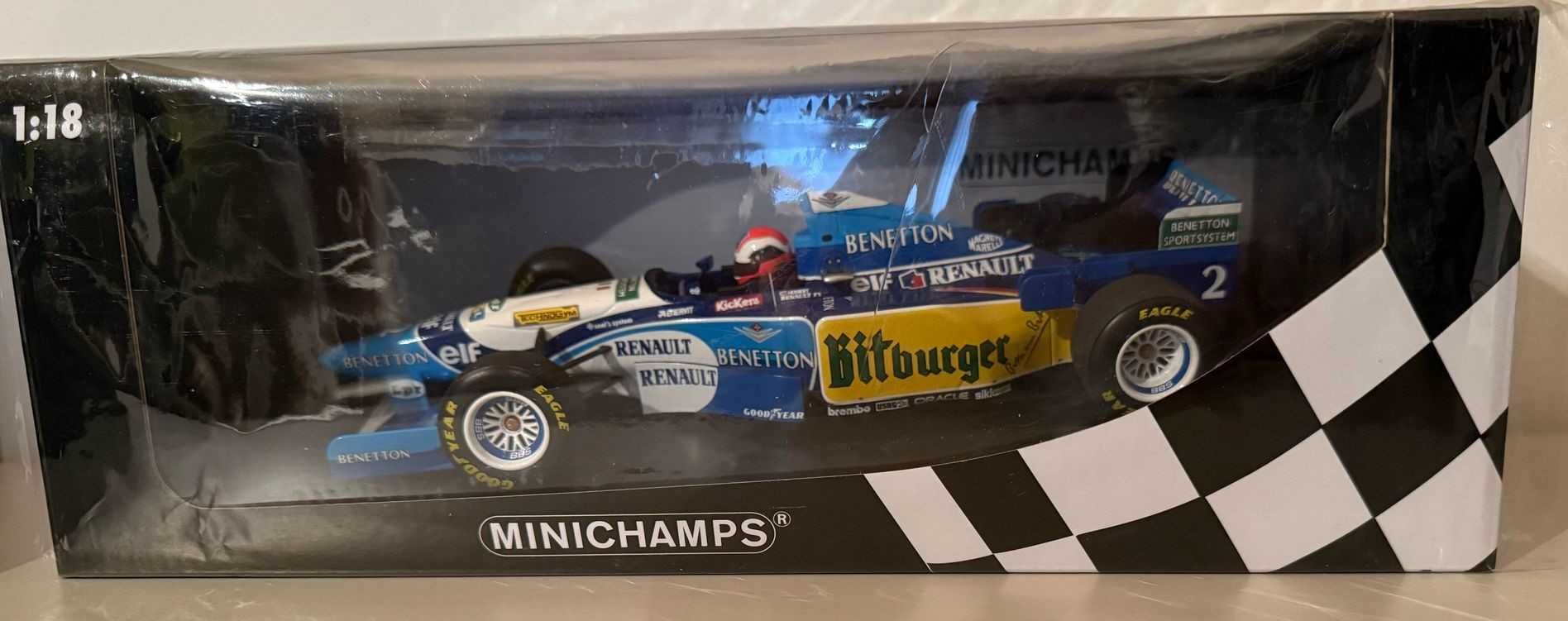 1/18 Benetton Renault B195 Johnny Herbert 1995