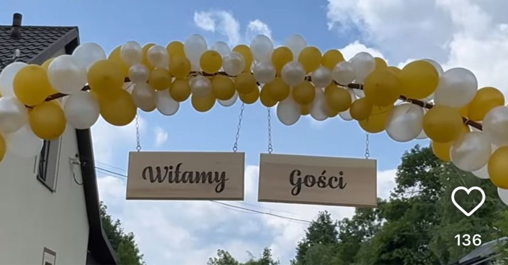 Zestaw na wesele wieszaki szlafroki pudełka na listy obrączki tablice
