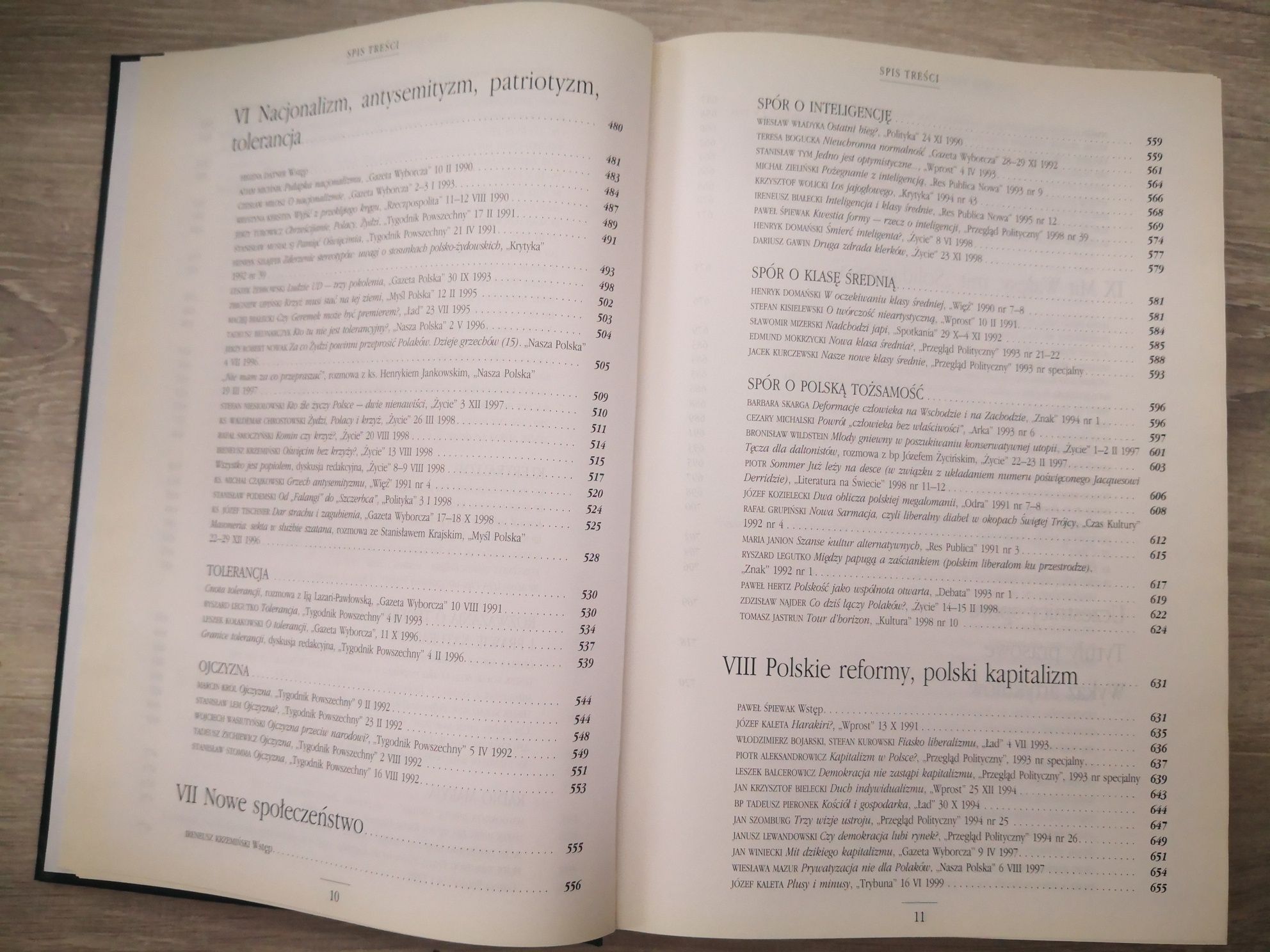 Spór o Polskę 1989 - 99. Wybór tekstów prasowych : Paweł Śpiewak