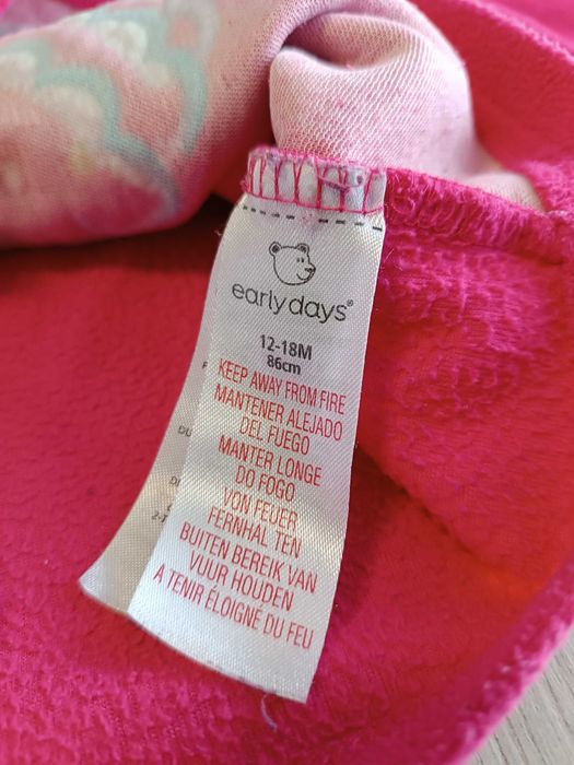 Bluzeczka polar dla dziewczynki używana, rozmiar 86 cm