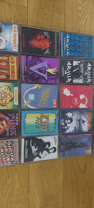 Kasety magnetofonowe polski pank rock