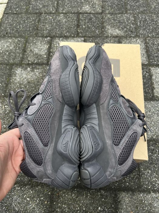 Adidas Yeezy 500 Utility Black sneakersy buty niskie czarne 42 2/3