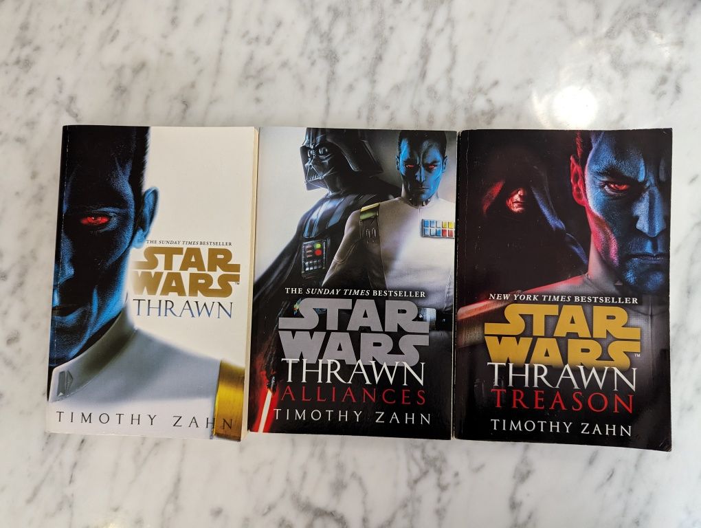 Coleção Livros Star Wars em inglês Darth Bane Thrawn