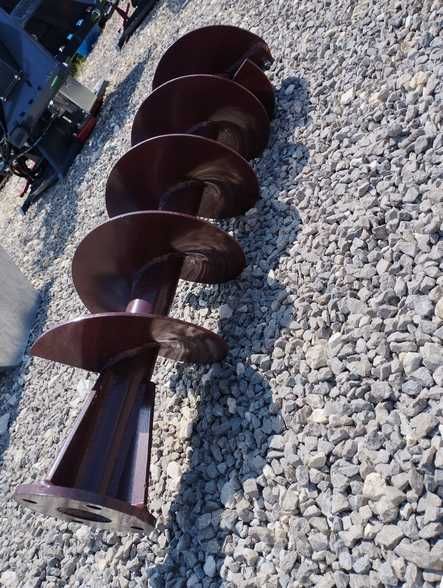 Wiertnica Glebowa Dołownik Świder ziemny Wiertło 25CM w Komplecie