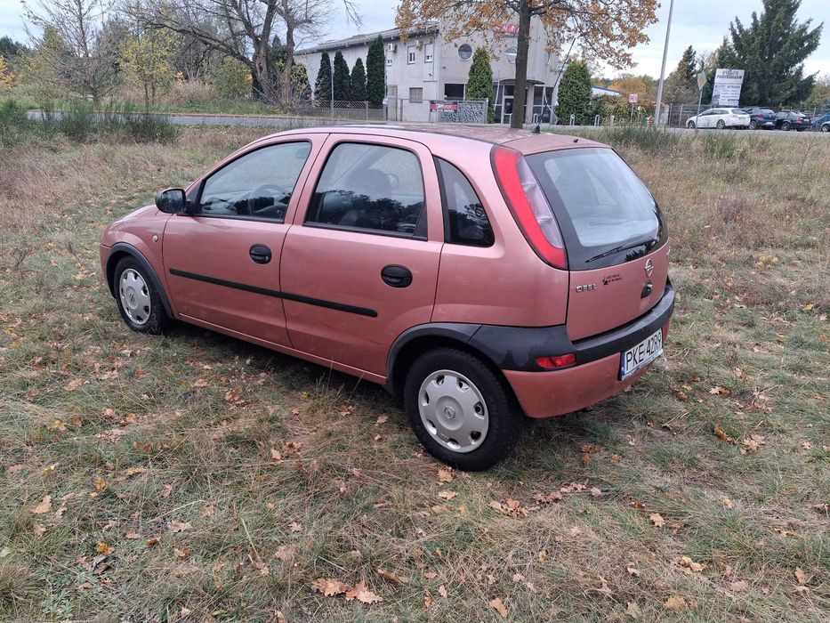 Opel Corsa C benzyna klima, wspomaganie, oplaty 10/2026, transport