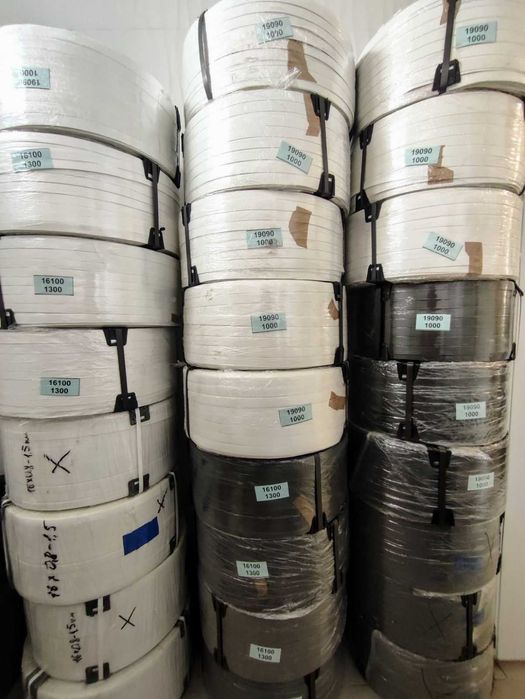 Стрічка поліпропіленова (стреппінг) пакувальна (великий вибір)