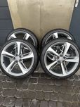 Felgi oryginalne 20 Audi Sport BLADE z oponami UNIROYAL idealny stan