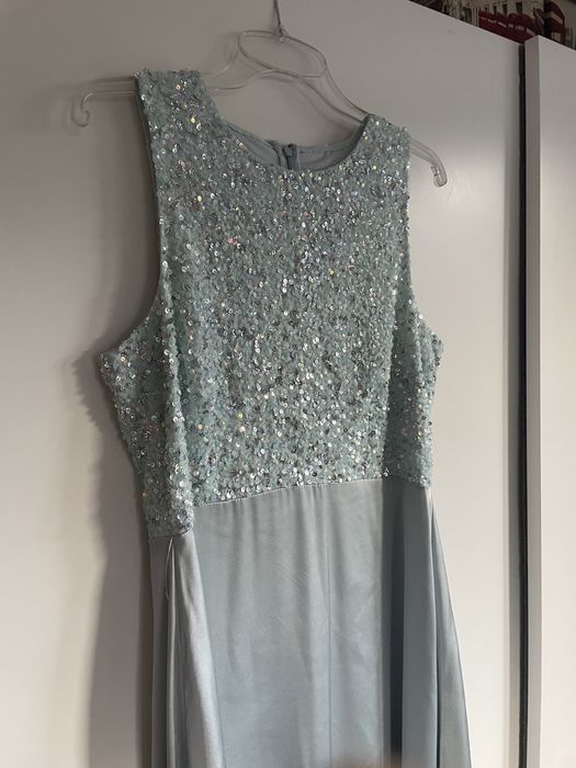 Suknia wieczorowa niebieska Milana Maxi