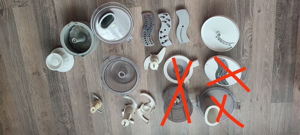 Запчастини до кухонного комбайна Braun K700, все в наявності