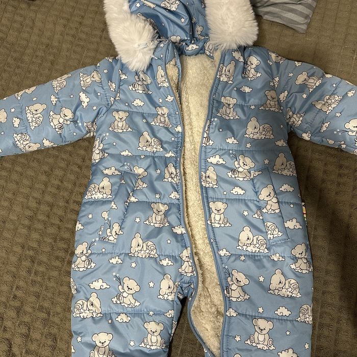 Зимовий комбез на хлопчика