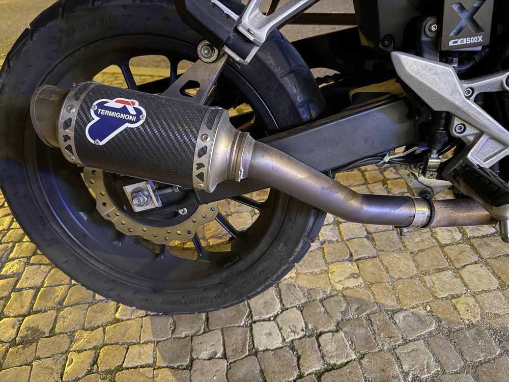 Ponteira termignoni cb500x/f/r 350€