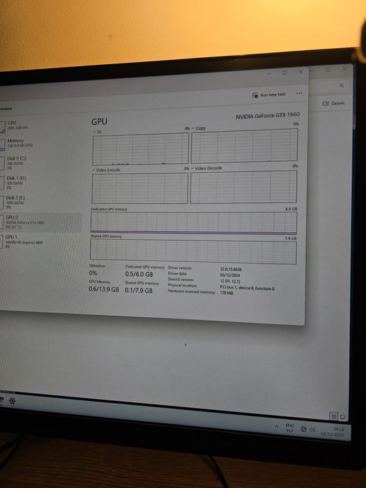 Karta graficzna NVIDIA GeForce GTX 1660 OC