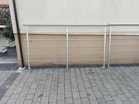 Balustrada francuska że stali nierdzewnej