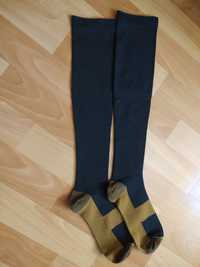 Мужские Компрессионные носки от варикоза (гольфы, гетры) для спорта