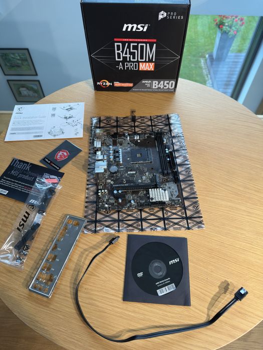 Płyta główna MSI b450m a-pro max am4 ddr4